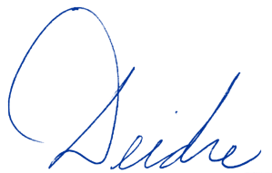 Deidre sig, transp bg